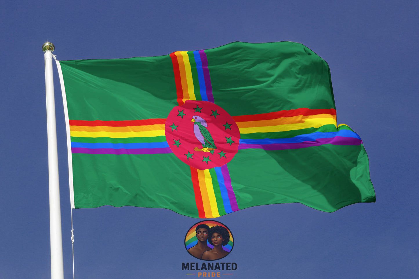 Dominica Pride Flag