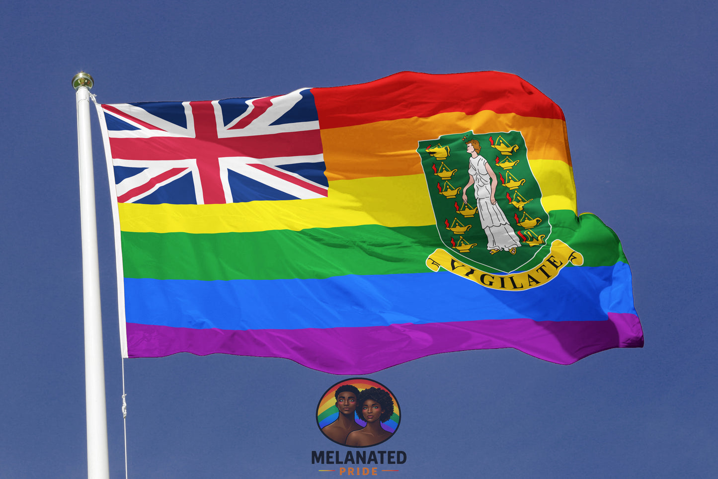 British Virgin Islands Pride Flag