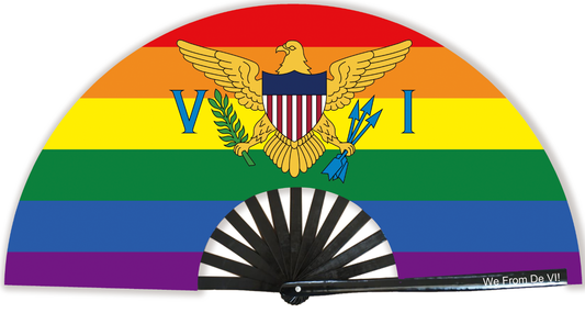 US Virgin Islands Pride Fan