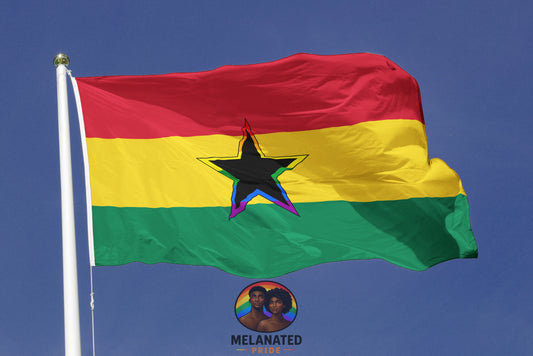 Ghana Pride Flag