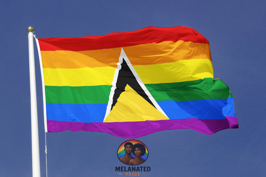 St. Lucia Pride Flag