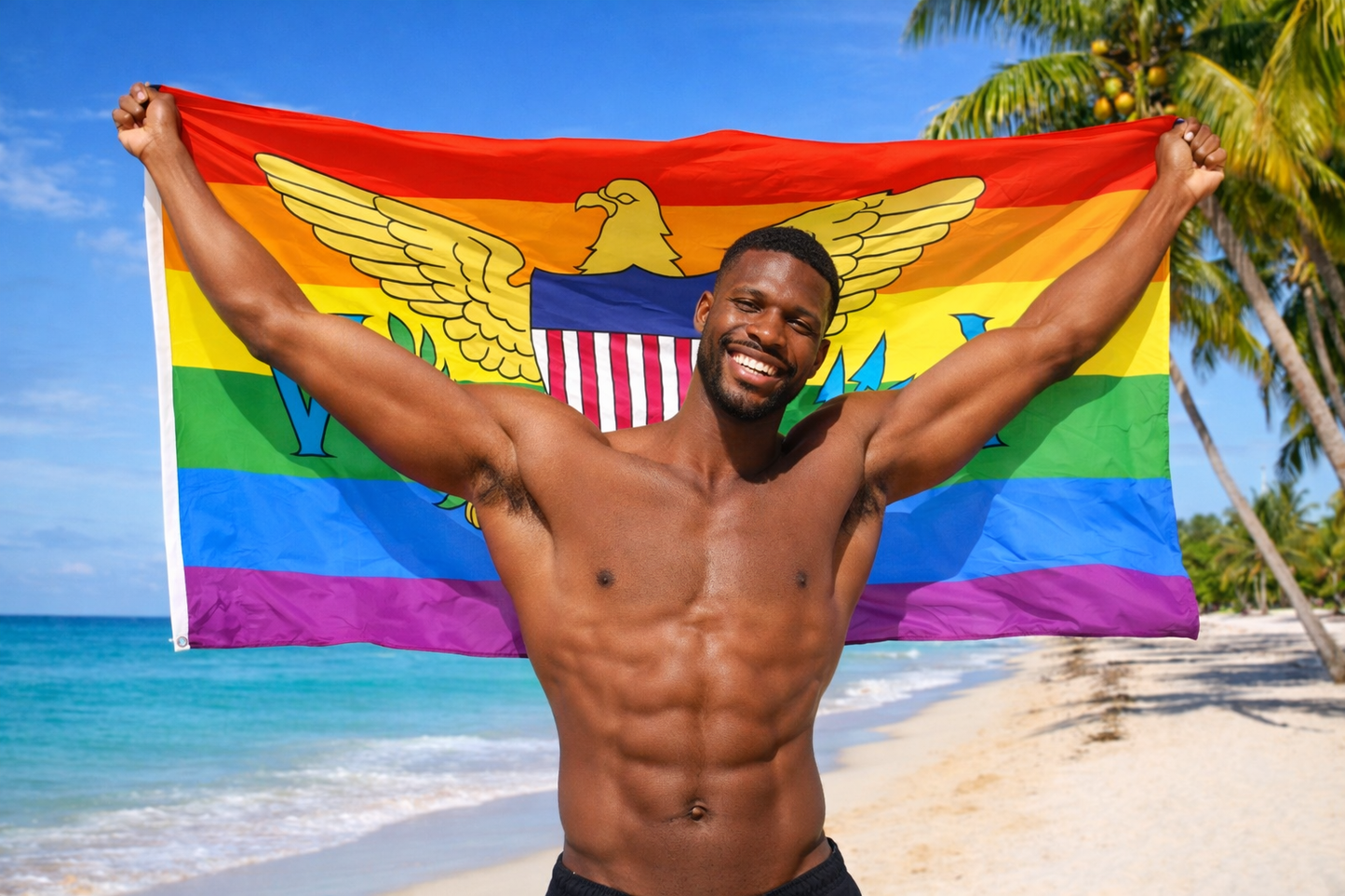 US Virgin Islands Pride Flag